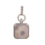 SILVER PENDANT COIN HOLDER AND CHAIN