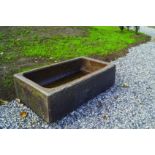 PAIR OF 19TH CENTURY TERRACOTTA TROUGHS