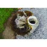 COMPOSITE STONE BIRD BATH