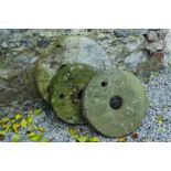 COLLECTION OF THREE QUERN STONE