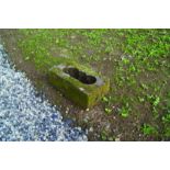 TWO OLD NINETEENTH-CENTURY STONE TROUGHS