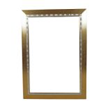 MODERN GILT FRAMED BATHROOM MIRROR