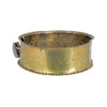 NINETEENTH-CENTURY BRASS DOG COLLAR