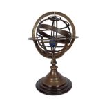 MODERN BRASS DESK ARMILLARY CELESTIAL GLOBE