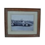 MOTOR MEMORABILIA INTEREST: SIGNED PHOTOGRAPH