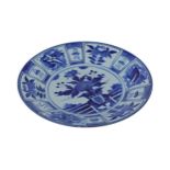 JAPANESE BLUE AND WHITE ARITA PORCELAIN CHARGER