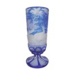 NINETEENTH-CENTURY BOHEMIAN GLASS GOBLET