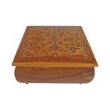 NINETEENTH-CENTURY MARQUETRY JEWELLERY BOX