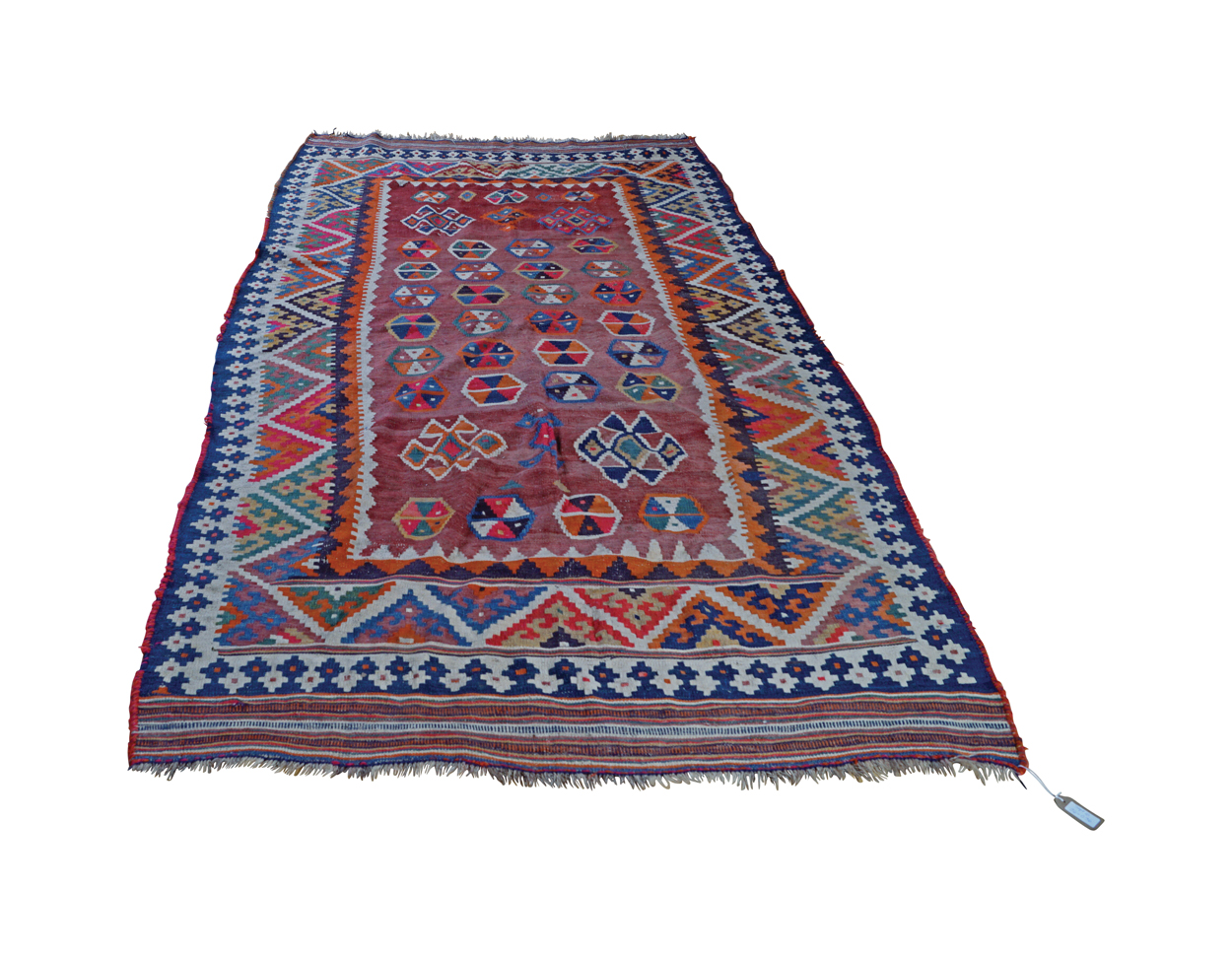 LARGE NINETEENTH-CENTURY KILIM RUG