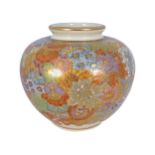 MEIJI PERIOD SATSUMA SMALL MILLEFLEURS VASE