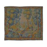 LARGE AUBUSSON HANGING TAPESTRY