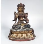 15TH/18TH CHINESE BRONZE BUDDHA