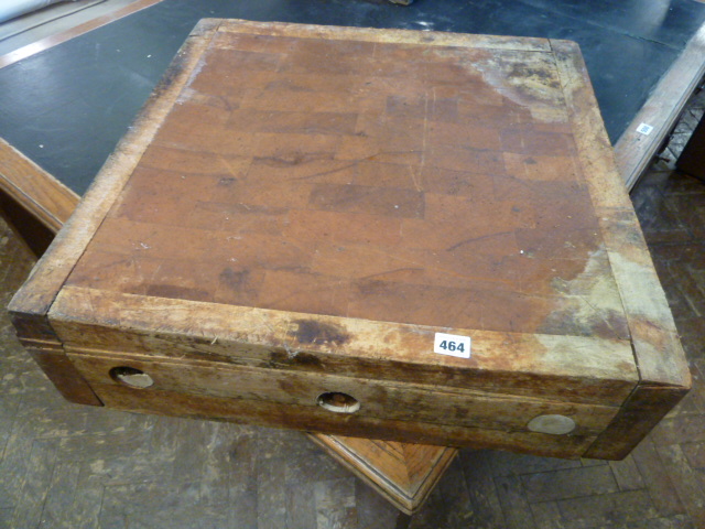 Vintage butchers block - Image 2 of 2