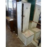 Victorian pine jockey's or boot room locker