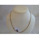 9ct Gold rope link necklace