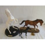 Royal Doulton matt finish horses 'The Winner',