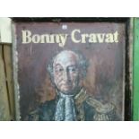 Vintage painted pub sign 'Bonny Cravat' and a modern pub sign - George Inn (2)