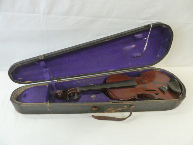 Violin - Walter H Mayson, Manchester, 1878,