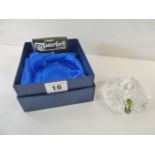 Waterford crystal paperweight (boxed)