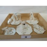 Swarovski crystal animals - kangaroo, koala, pelican, polar bear,