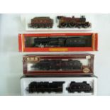 Hornby 00 Gauge 2-4-0 and 4-4-0 locomotive and tenders,