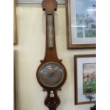 19thC Rosewood mercury barometer - G Quadri 188 Pentonville Road