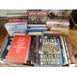 Books - Warfare etc ( 2 boxes)