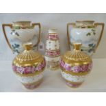 Pair Japanese vases,