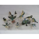 Karl Ens bird figures - blue tits etc (10)