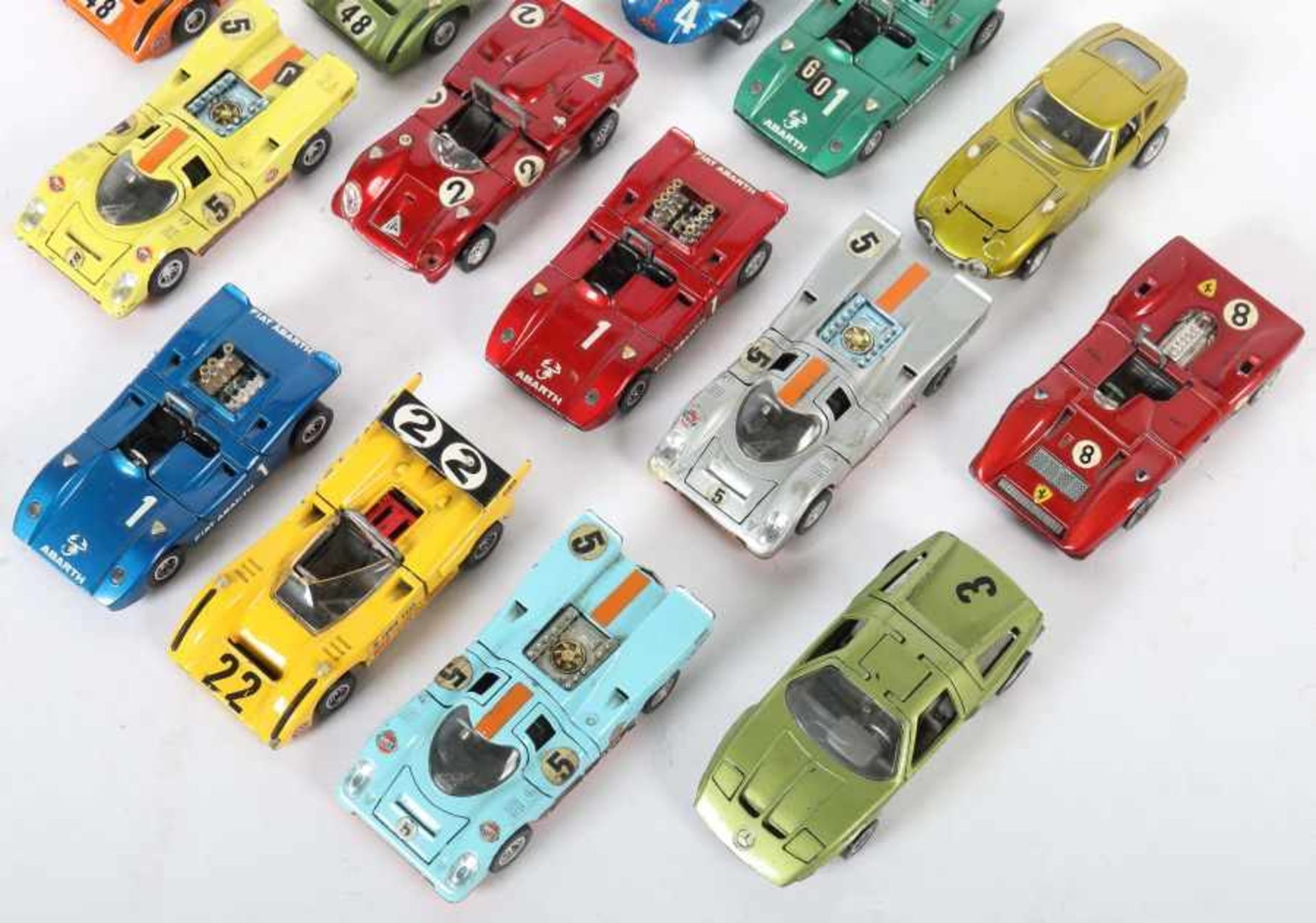 14 Modellautos Matell, Mebetoys und Gran Toros, Made in Italy, M: 1:43, ca. 1965/70er Jahre, 3x - Image 3 of 3