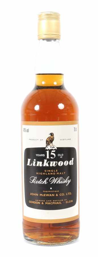 Linkwood1970/80er Jahre, single highland malt scotch whisky, John McEwan & Co. Ltd., bonded