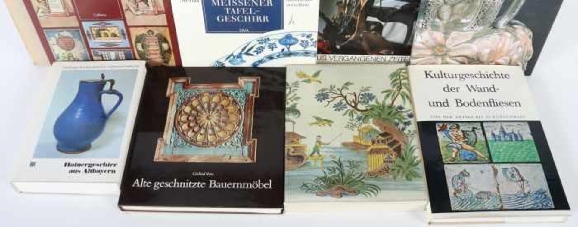 8 Bücher AntiquitätenBauer (bearb.), Hafnergeschirr aus Bayern, Kunstverlag, 1980; Durlacher - Bild 2 aus 2