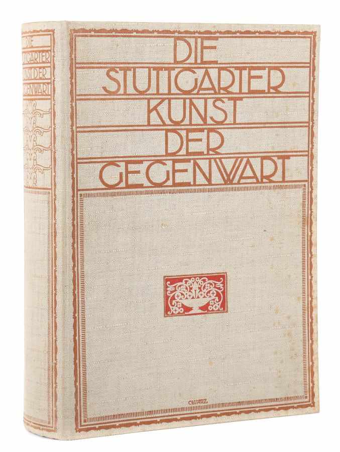 Die Stuttgarter Kunst der GegenwartStuttgart, Deutsche Verlags-Anstalt, 1913, mit zahlr. Farbtafeln,