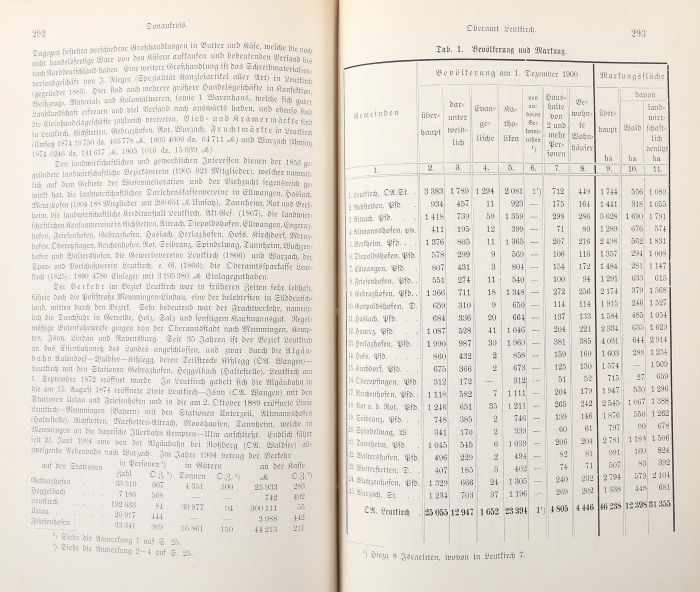 Das Königreich WürttembergEine Beschreibung nach Kreisen, Oberämtern und Gemeinden, hrsg. von dem K. - Image 3 of 3