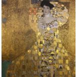 KLIMT, GUSTAV Wien 1862 - 1918 "Adele Bloch-Bauer". Original Dietz Replik auf Leinwand. Num.: 85/