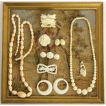 LOT 9 TEILE SCHMUCK A LOT OF 9 JEWELLERY PIECES