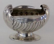 NAUTILUS ZUCKERSCHALE Sheffield 1892 925/000 Sterling Silber. In Form einer Seeschnecke. 8,5x11x7,