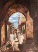 BERCOVICI, B. Frankreich 1931 Souk in Tunis. Öl/Lwd., signiert und datiert. 73x54,4cm BERCOVICI,