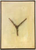 WÖHRMANN, THOMAS Oldenburg 1958 "Y". Reliefbild, Mischtechnik auf Holz. Signiert und Verso dat.: