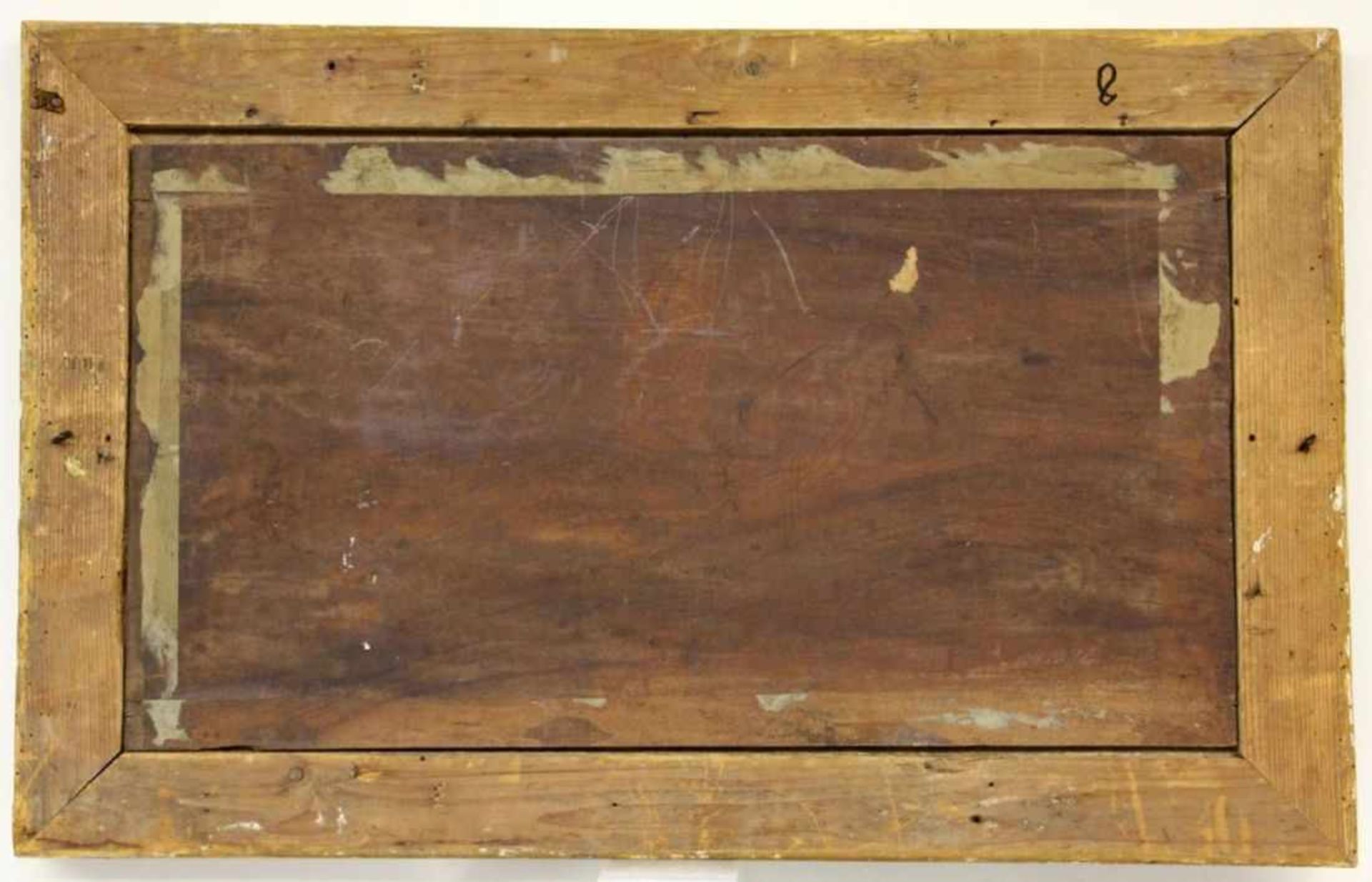 MONTICELLI, ADOLPHE Marseille 1824 - 1886 Galante Gesellschaft im Park. Öl/Holz, signiert. - Bild 3 aus 3