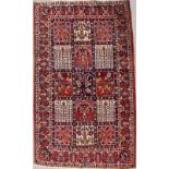 PERSISCHE DEHKORD BRÜCKE 210x138cm. Mit Zertifikat A PERSIAN DEHKORD RUG 210 x 138 cm. With