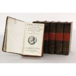 TITI LIVII PATAVINI Mannheim um 1780 Historiarum Libri Qui Supersunt Omnes. 12 Bände in 6 Büchern.