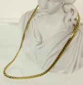 GOLDCOLLIER585/000 Gelbgold. L.42,5cm, ca. 21,4gA GOLD NECKLACE 585/000 yellow gold. 42.5 cm long,