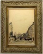 NOIZEUX, HENRIParis 1871 - ? Rue de la Lune (in Paris). Aquarell, signiert und betitelt. 33x24cm,