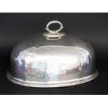 SPEISENHAUBEMappin & Webb, London um 1920 Versilbertes Metall . Herstellermarke. 21,5x35,5x28cm.