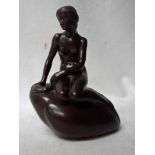 After Edvard Eriksen, Danish (1876-1959), The Little Mermaid, a bronze sculpture, signed to the rear