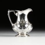 WILLIAM C. CODMAN (American 1939-1921) A PROTOTYPE STERLING SILVER WATER PITCHER IN THE "