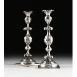 MEIER MORDUCH VULFOVICH SHAKOV (Lithuanian w. 1843-1873) A PAIR OF RUSSIAN STERLING SILVER