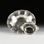 A GROUP OF TWO AMERICAN STERLING SILVER SERVING BOWLS, CIRCA 1920-1930, comprising a Gorham