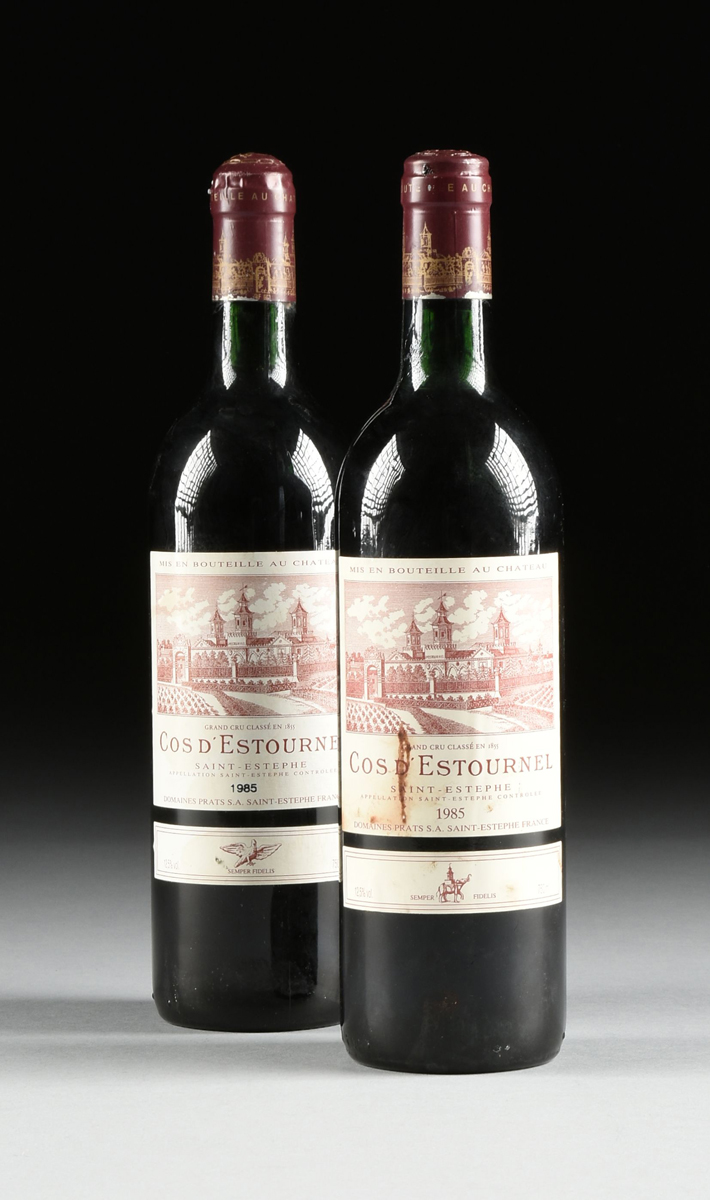 A GROUP OF SIX BOTTLES OF 1985 SAINT ESTÃ‰PHE COS D'ESTOURNEL WINE, all 750ml bottles. All labels - Image 6 of 8